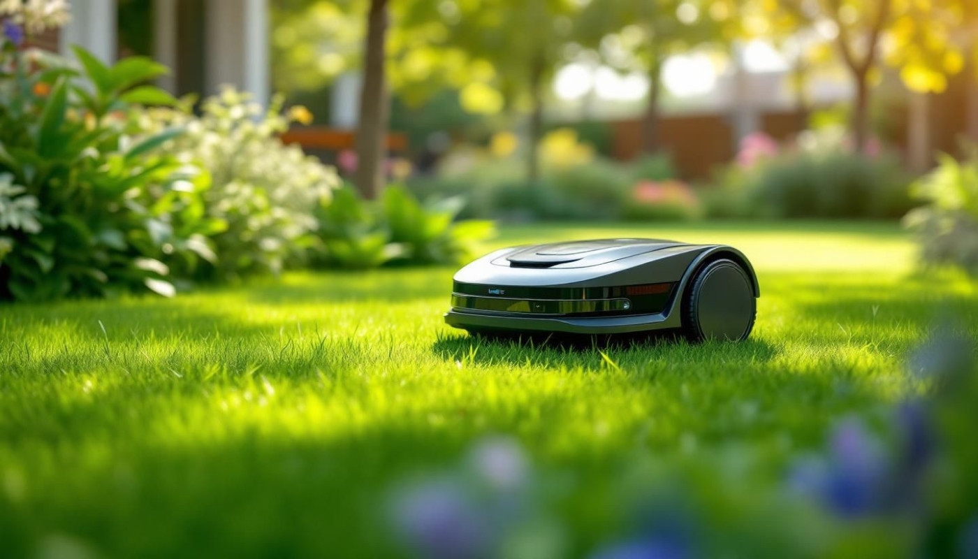 Science/High-Tech - Comment optimiser l'efficacité d'un robot tondeuse pour petits espaces ?