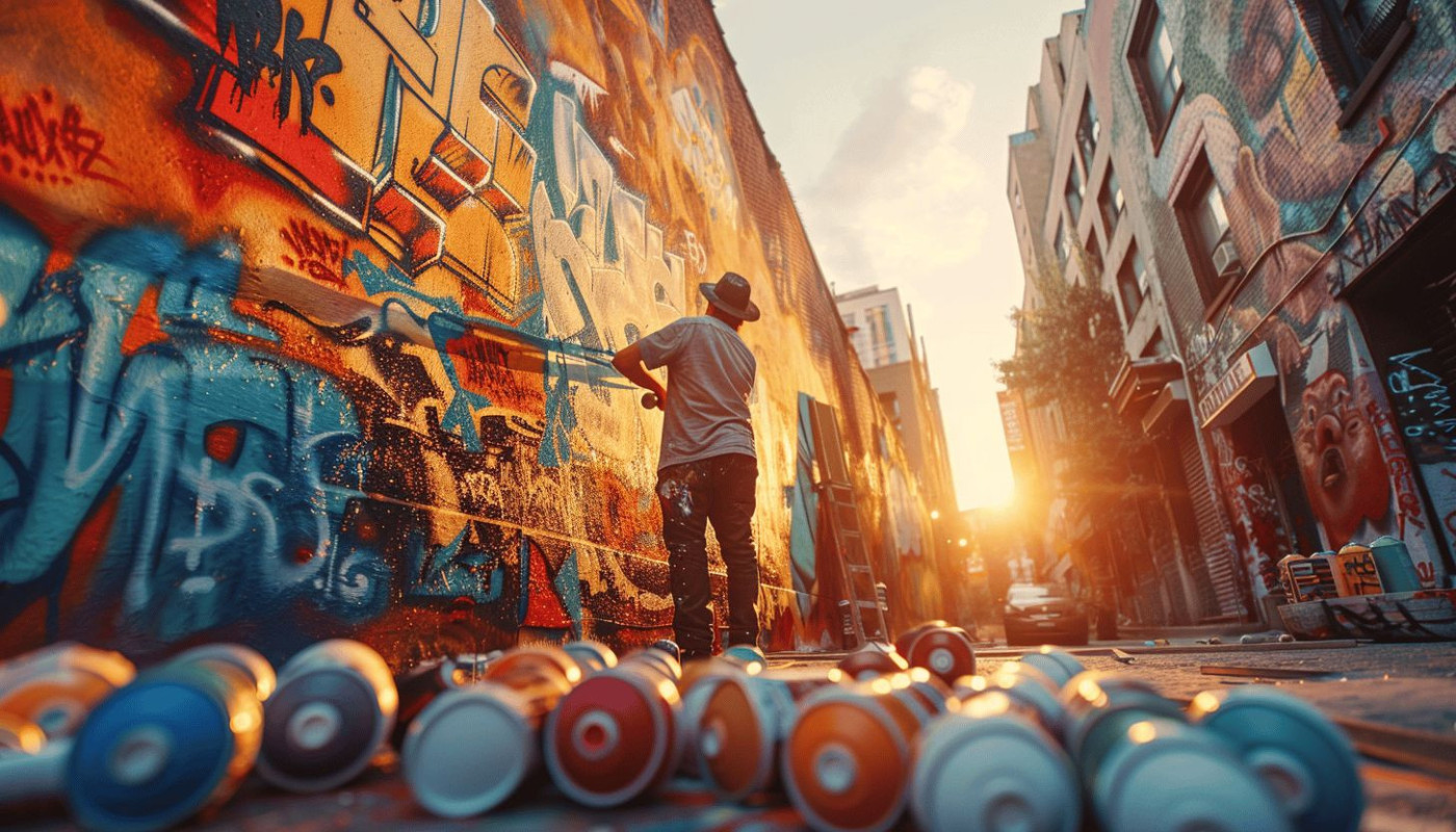 Exploration de l'évolution du street art : des graffitis aux messages activistes