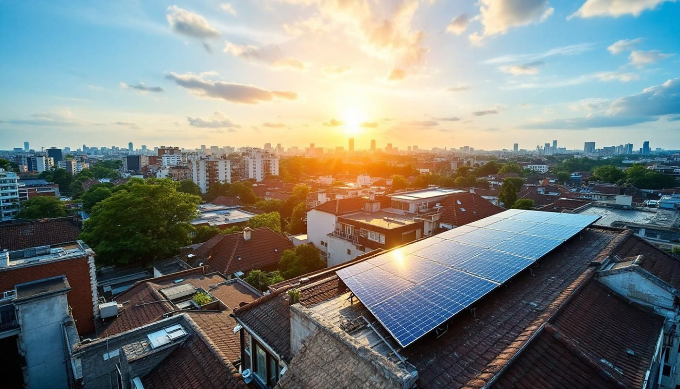 Impact environnemental et économique des panneaux solaires dans les zones urbaines