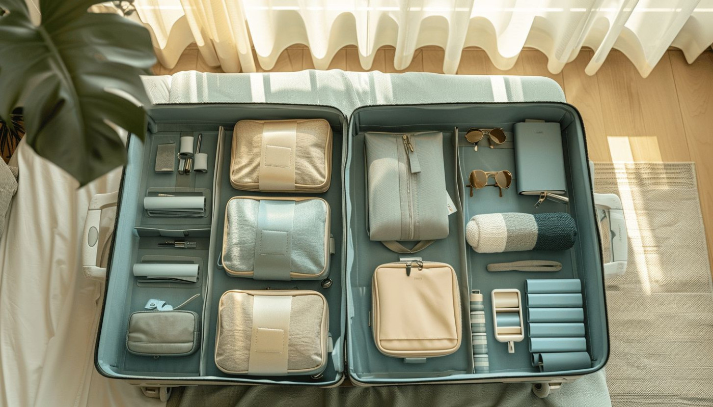 Optimiser l'espace de votre valise avec des accessoires de voyage efficaces